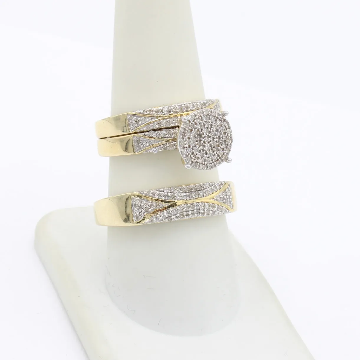 14k Trio Set Diamond 💎 Rings JTJ™