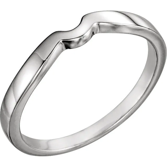 14k Yellow Gold #8 Band for Tulipset® Ring, Size 6