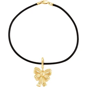 14k Yellow Gold Vintage-Style Bow Bracelet