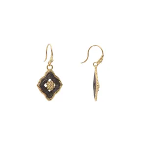15MM SCROLL DROP EARRINGS
