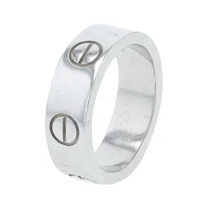 18K WG Cartier Love Ring