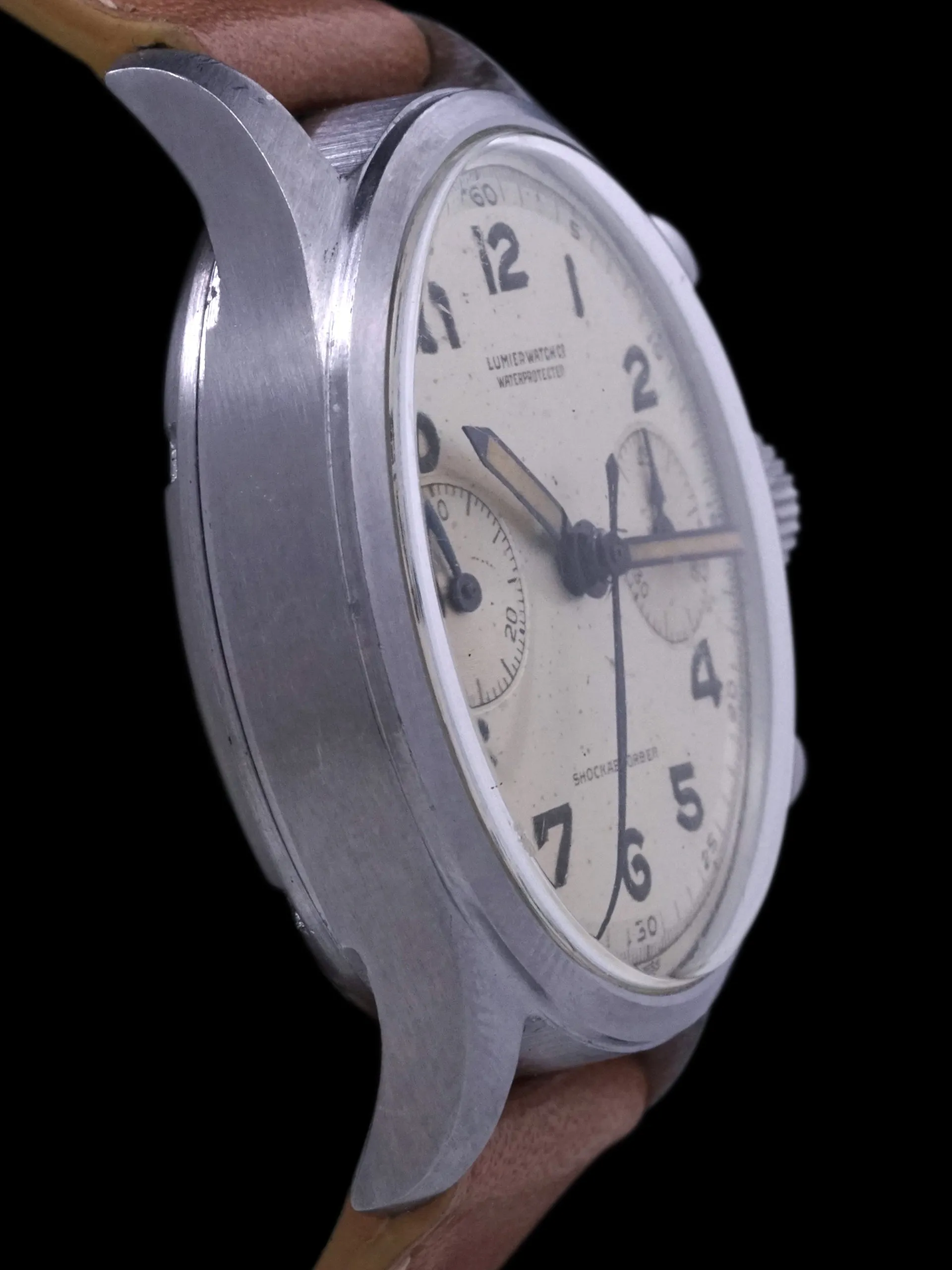 1940s Lumier Watch Co Chronograph "Venus Cal. 150"