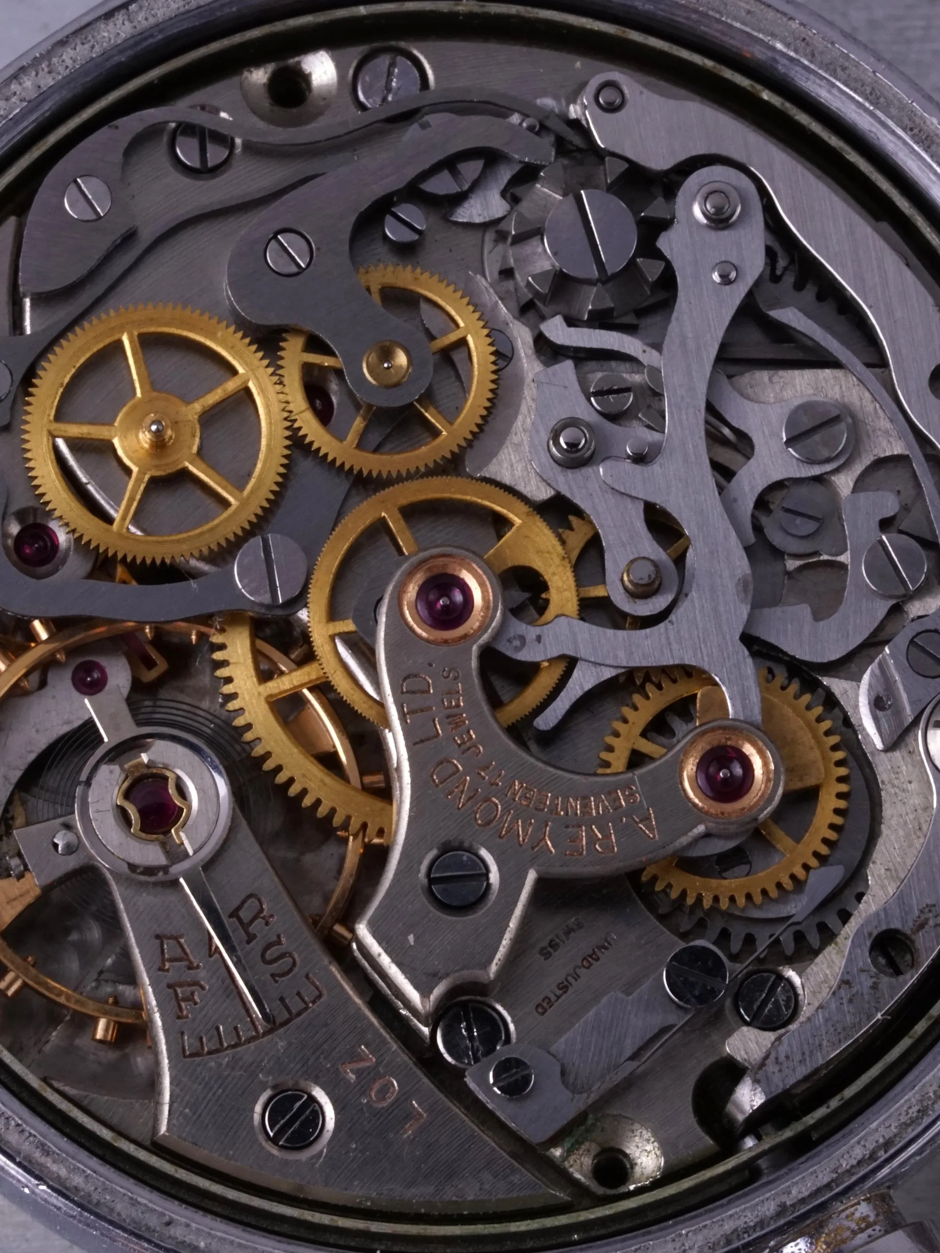 1940s Lumier Watch Co Chronograph "Venus Cal. 150"