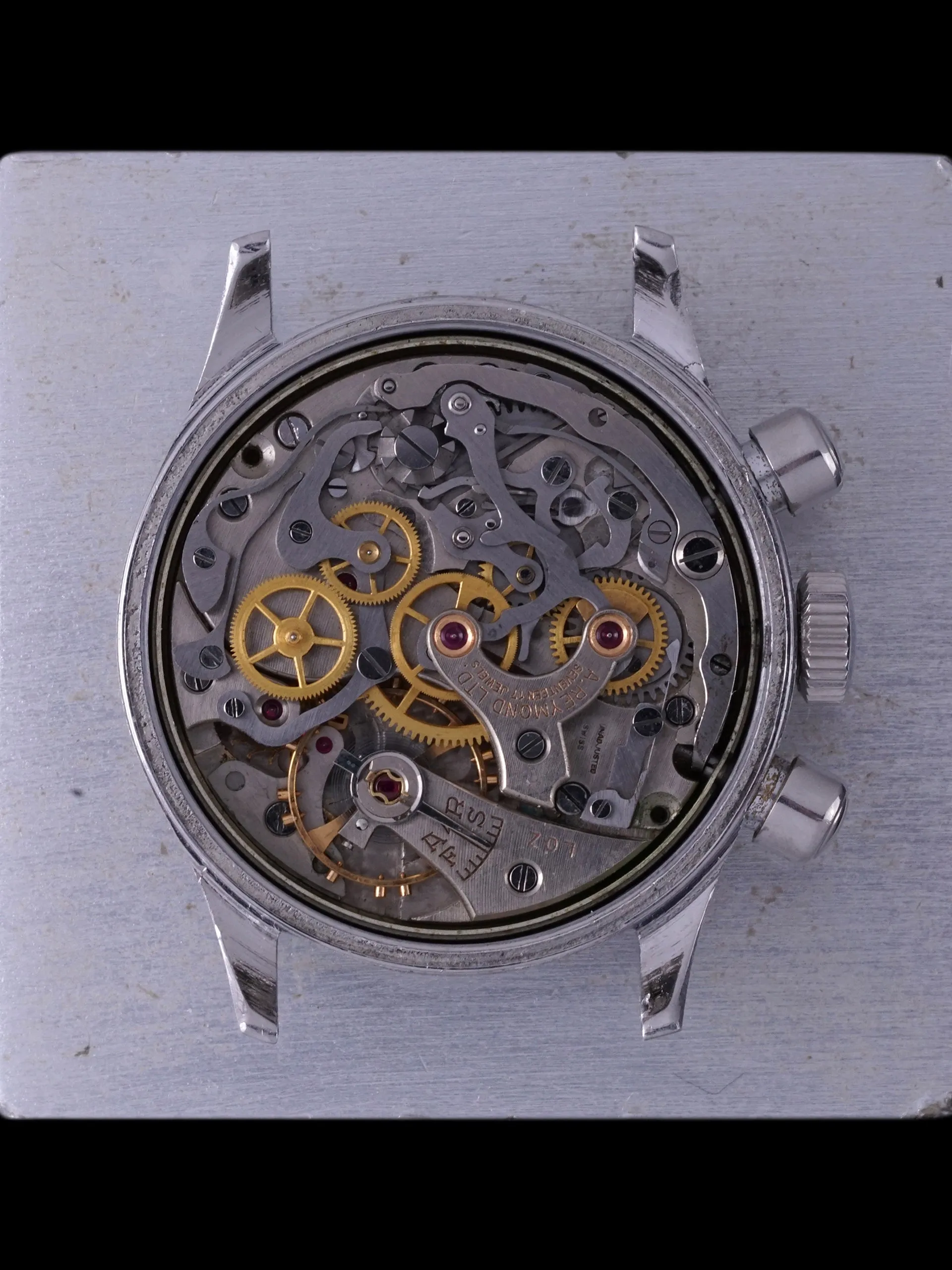 1940s Lumier Watch Co Chronograph "Venus Cal. 150"