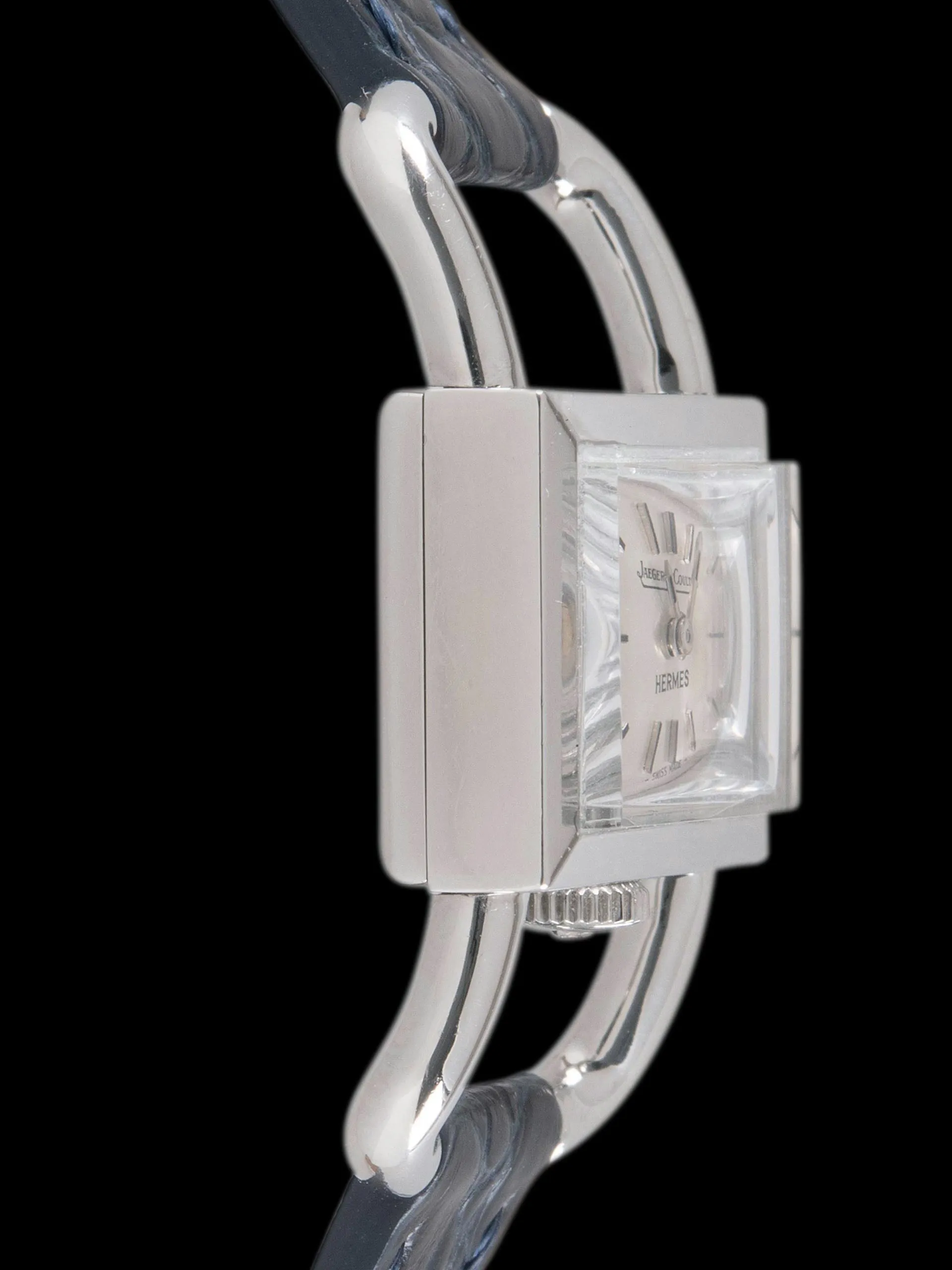 1960s Jaeger-LeCoultre Étrier (Ref. 1670.42) "Retailed By Hermès"