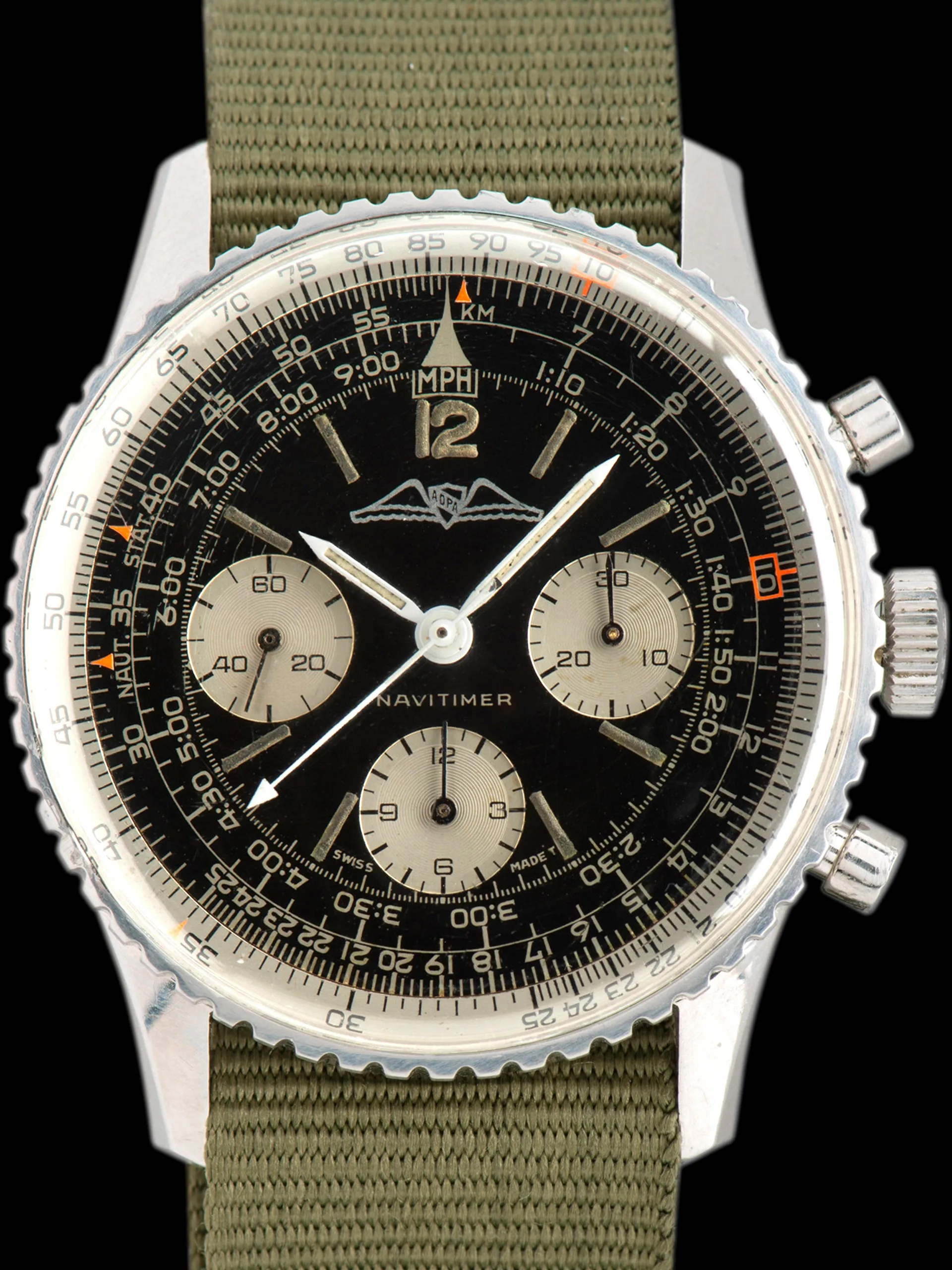 1966 Breitling Navitimer (Ref. 806) "AOPA" Gilt