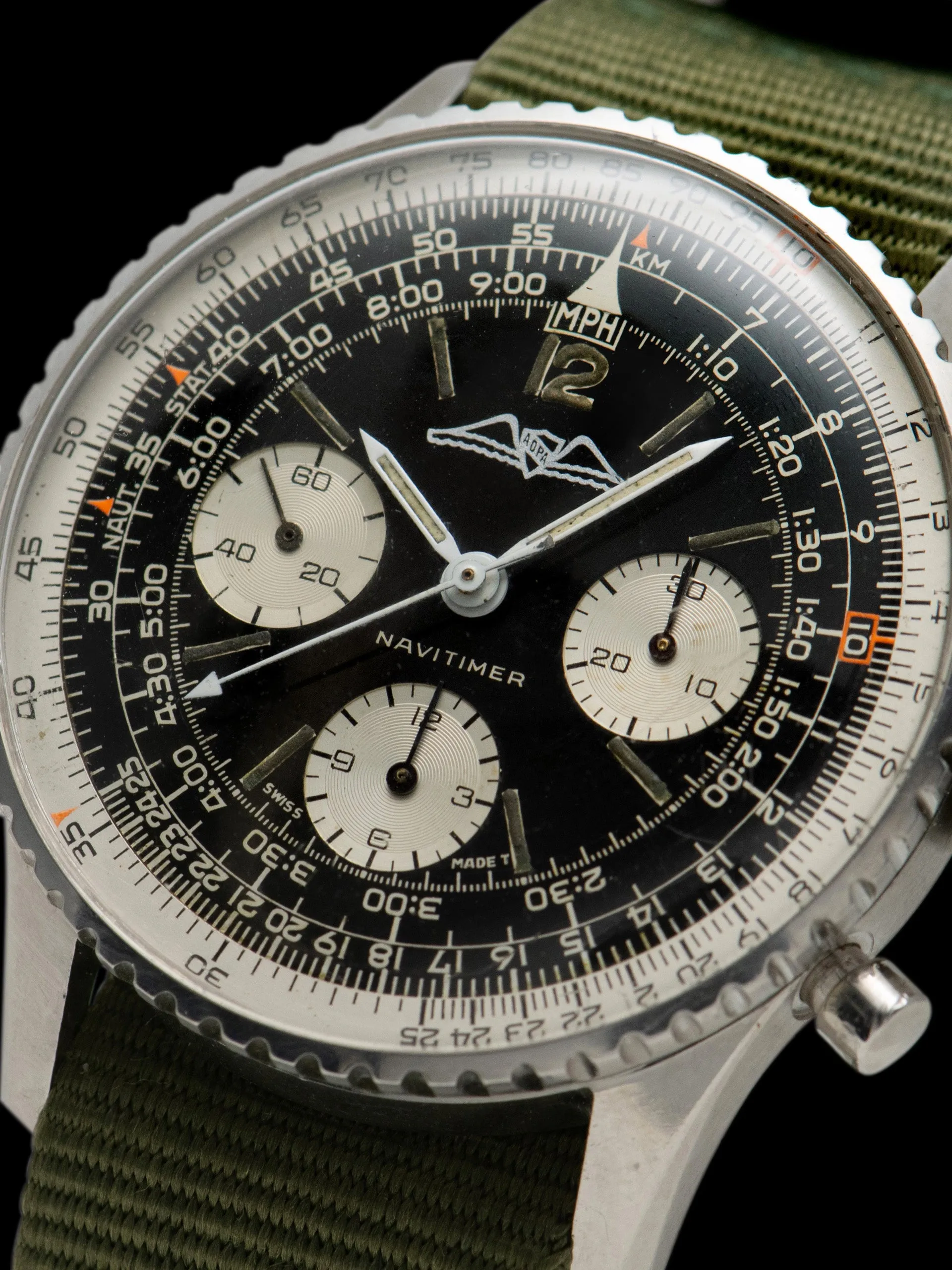 1966 Breitling Navitimer (Ref. 806) "AOPA" Gilt