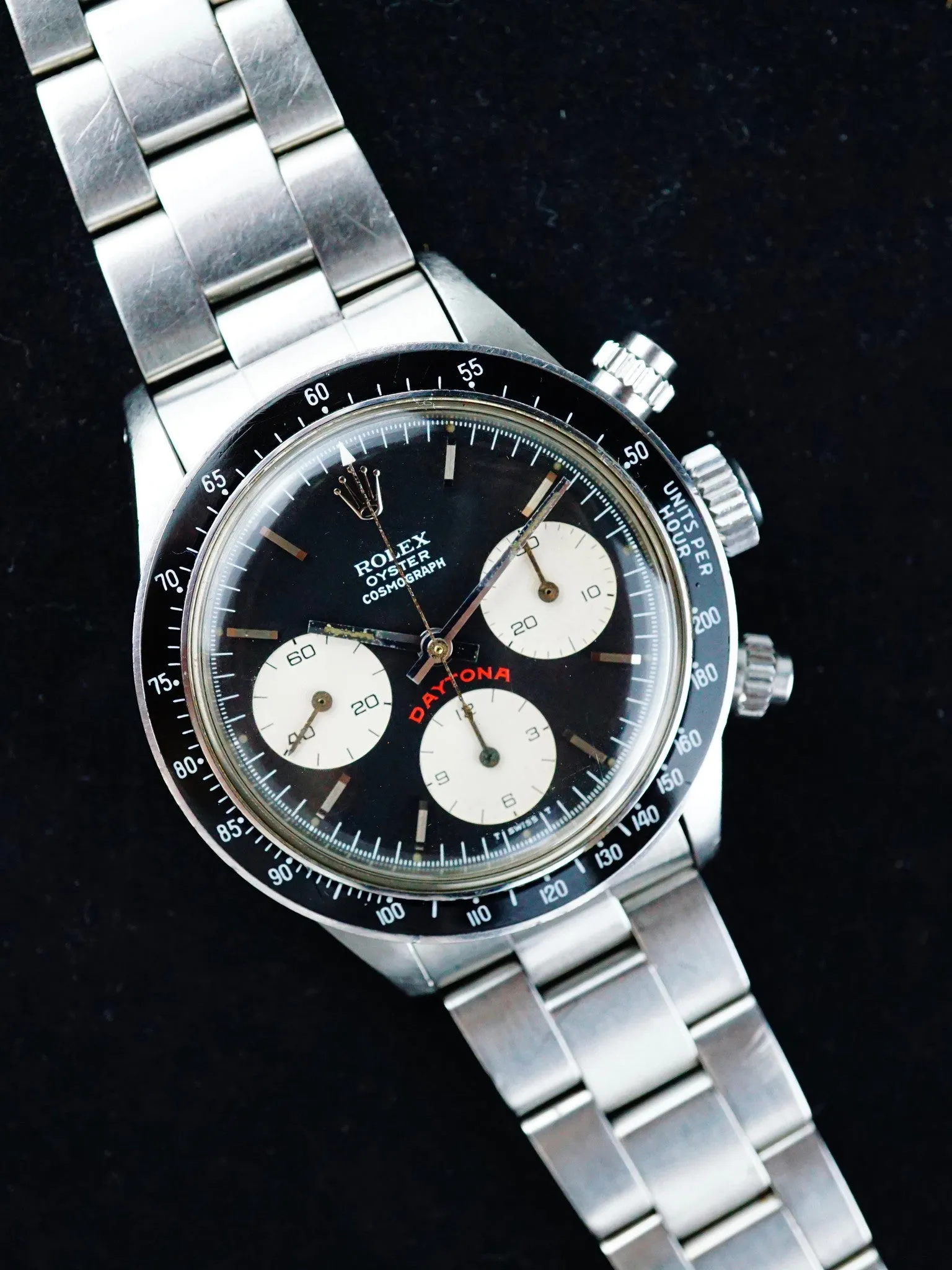 1978 Rolex Daytona Ref 6263 Black "Big Red"