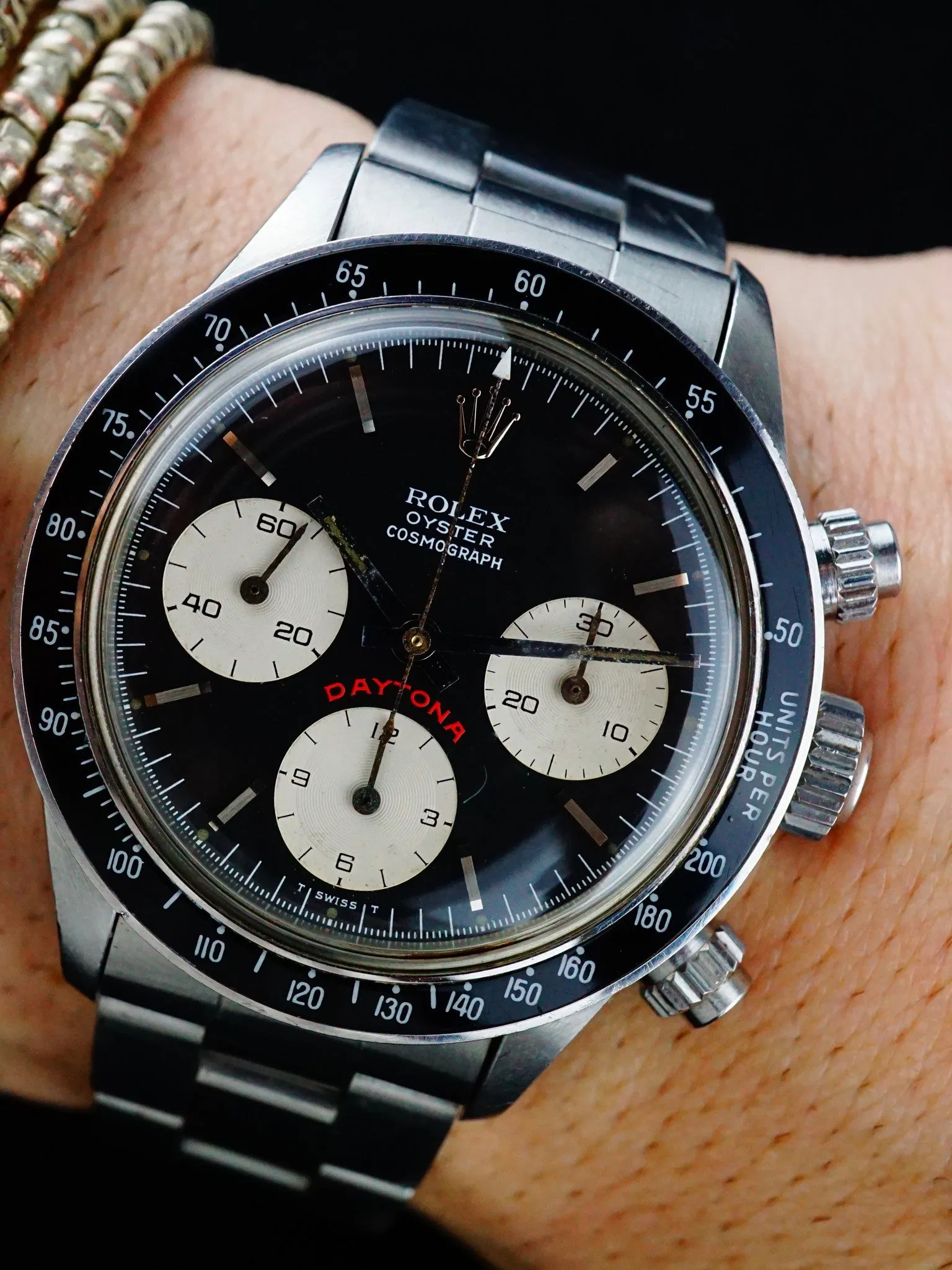 1978 Rolex Daytona Ref 6263 Black "Big Red"