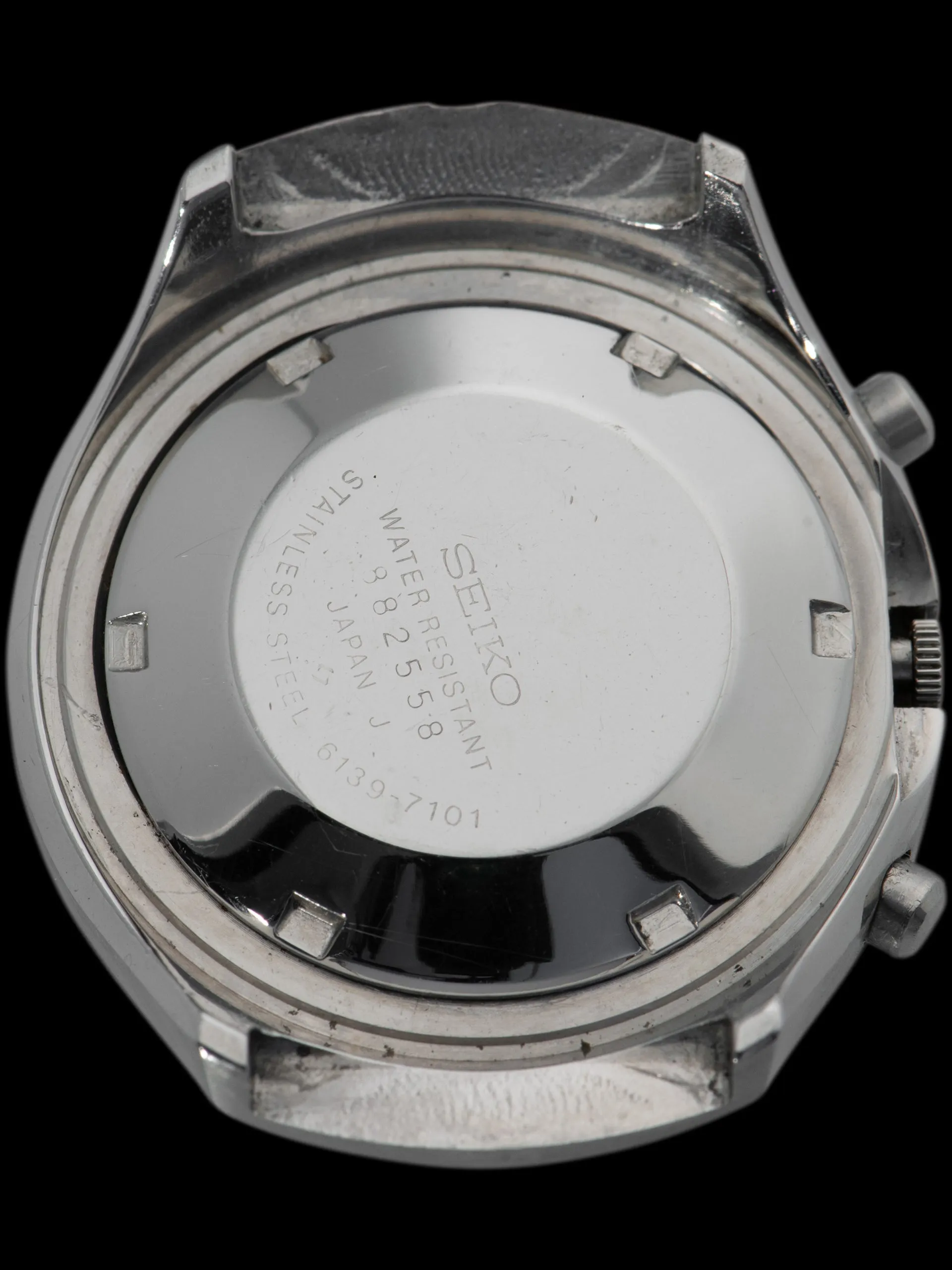1978 Seiko Automatic Chronograph (Ref. 6139-7101) Black Dial