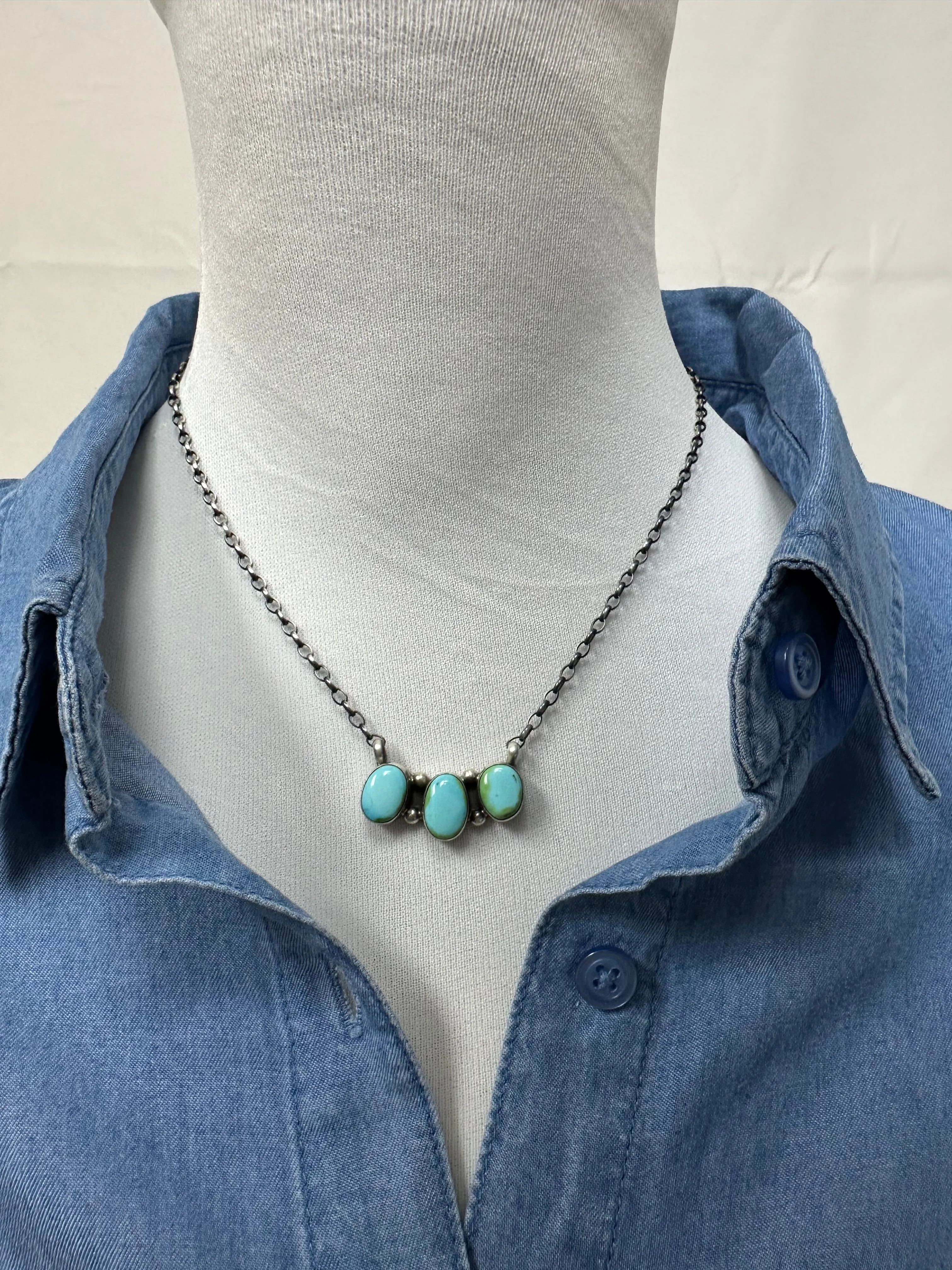 3 Stone Necklace