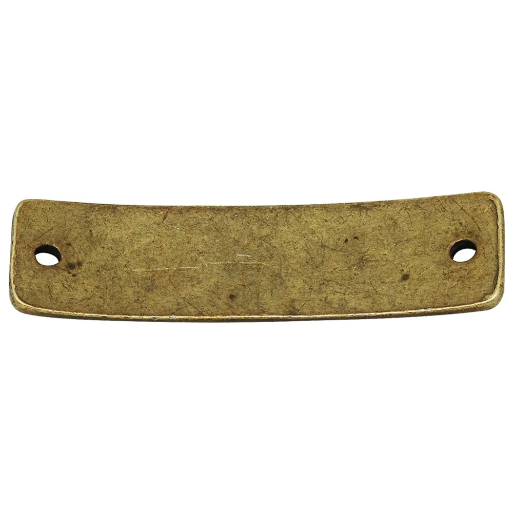 40mm Focal Link,Antique Bronze Bracelet findings for Jewelry Bangle,"BREATHE" Link,Bracelet Supplies,20pcs/lot