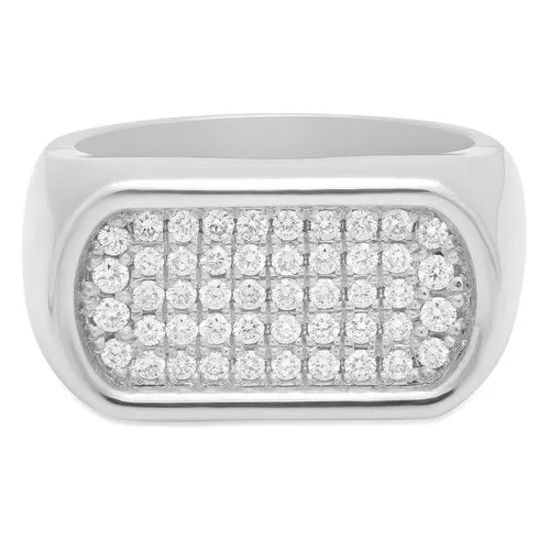 5 Row Diamond Stackable Ring