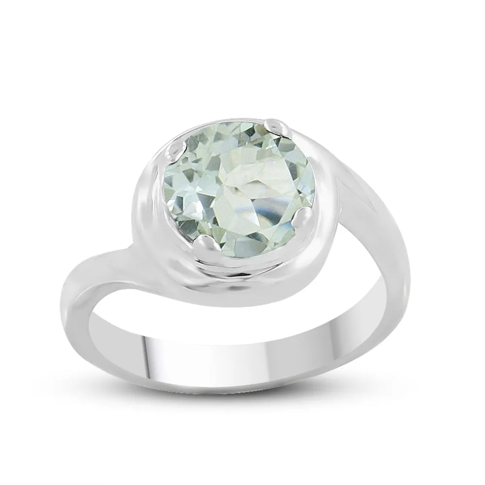 925 Sterling Silver Designer Garnet Ring