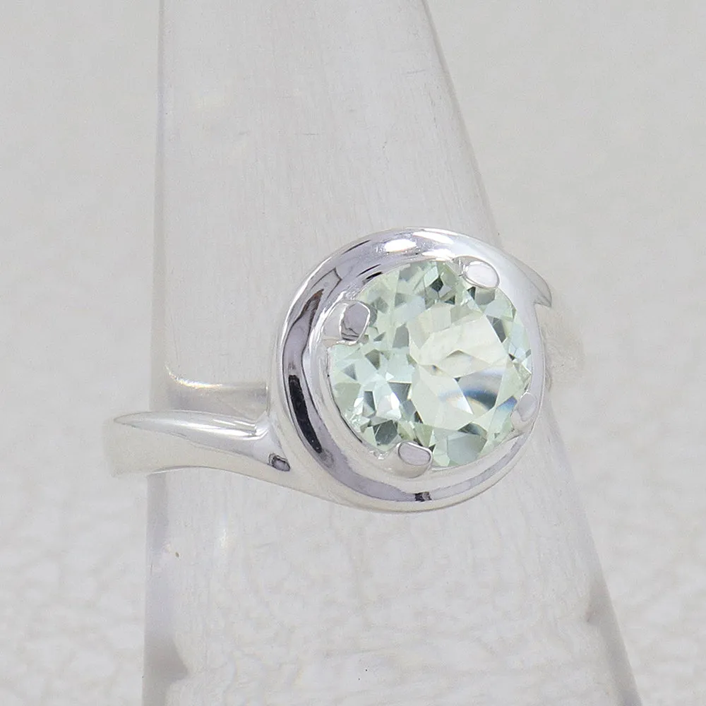 925 Sterling Silver Designer Garnet Ring