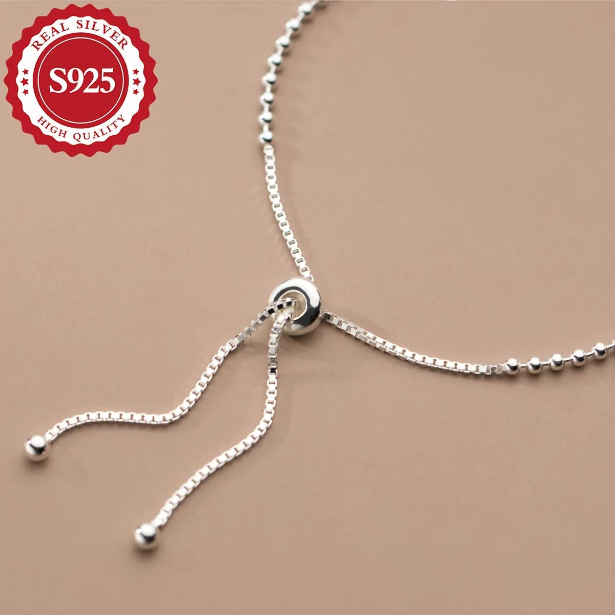 Adjustable Telescopic Bracelet - S925 Pure Silver - Stylish & Allergy-Free