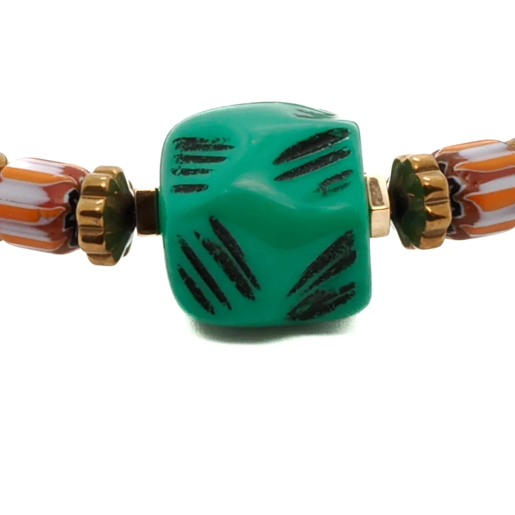 African Colors Women Beaded Bracelet