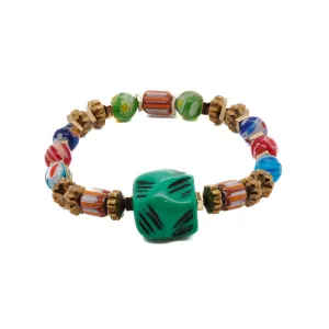 African Colors Women Beaded Bracelet