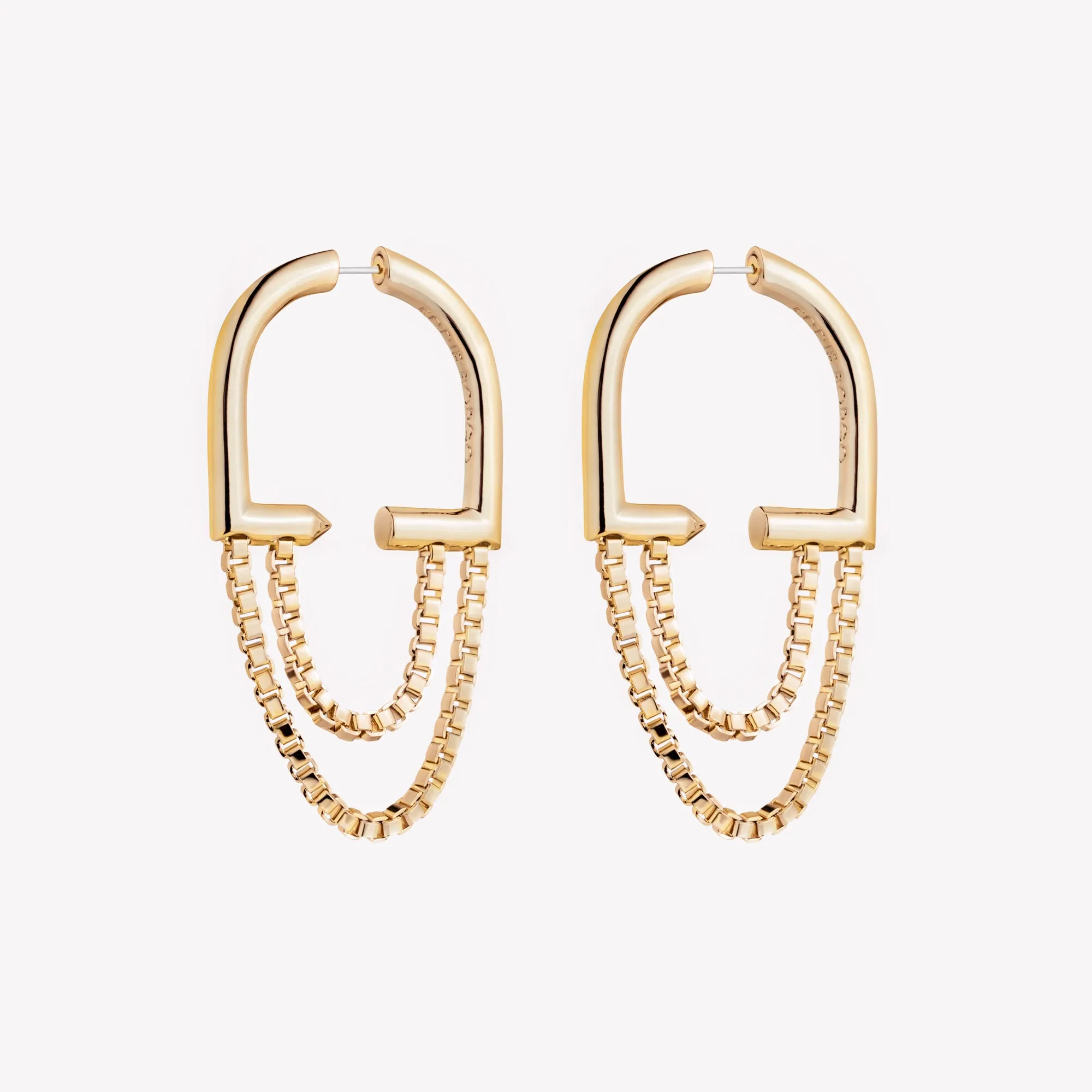 ALLURE CHAIN HOOPS