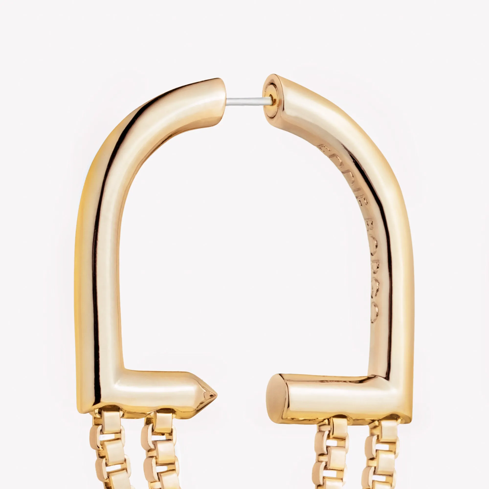 ALLURE CHAIN HOOPS