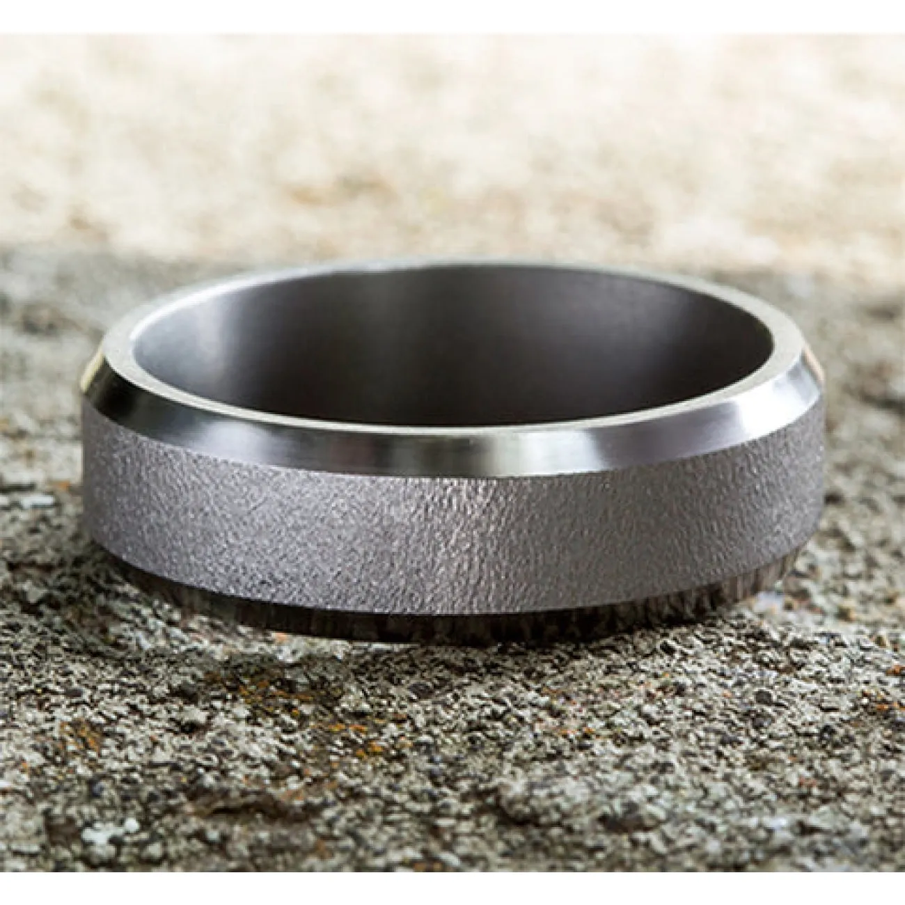 Alpha Tantalum Comfort Fit 7.0 Wedding Band Ring