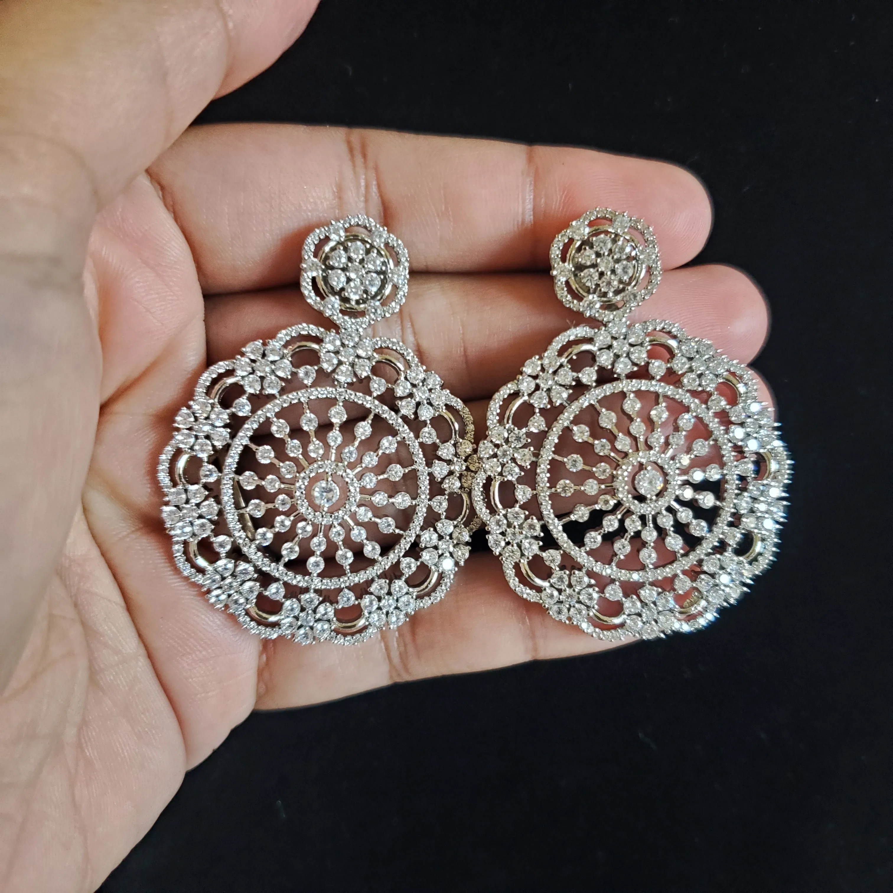 American Diamond Classic Earring