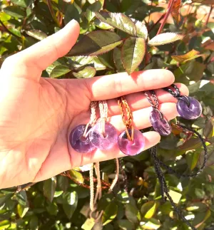 Amethyst Pi Necklace