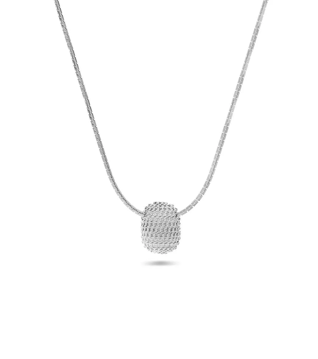 Amirillo Necklace S  Rhodium