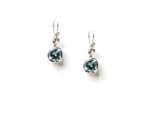 Aquamarine Georgian Earrings