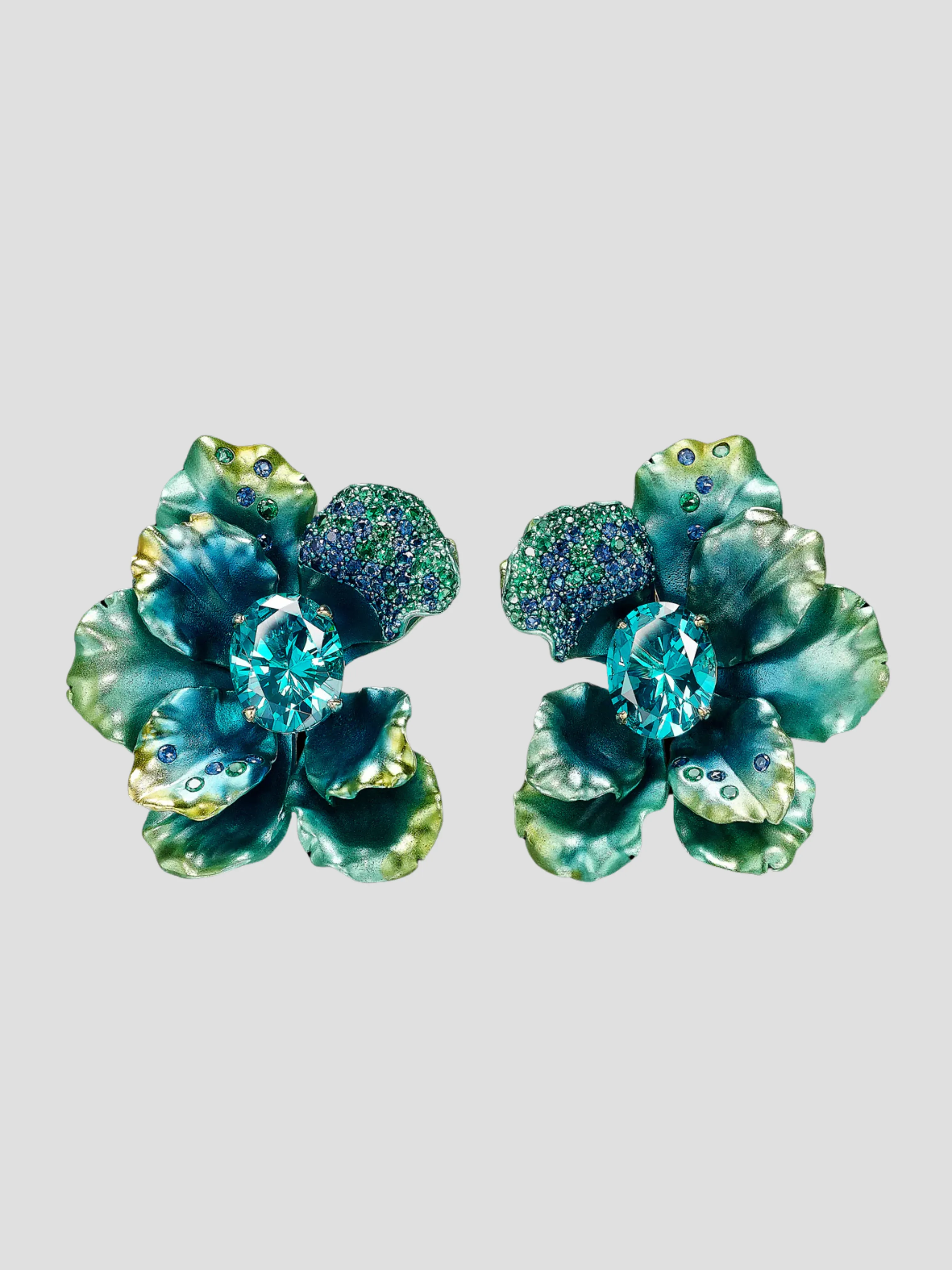 Aurora Poppy Earrings