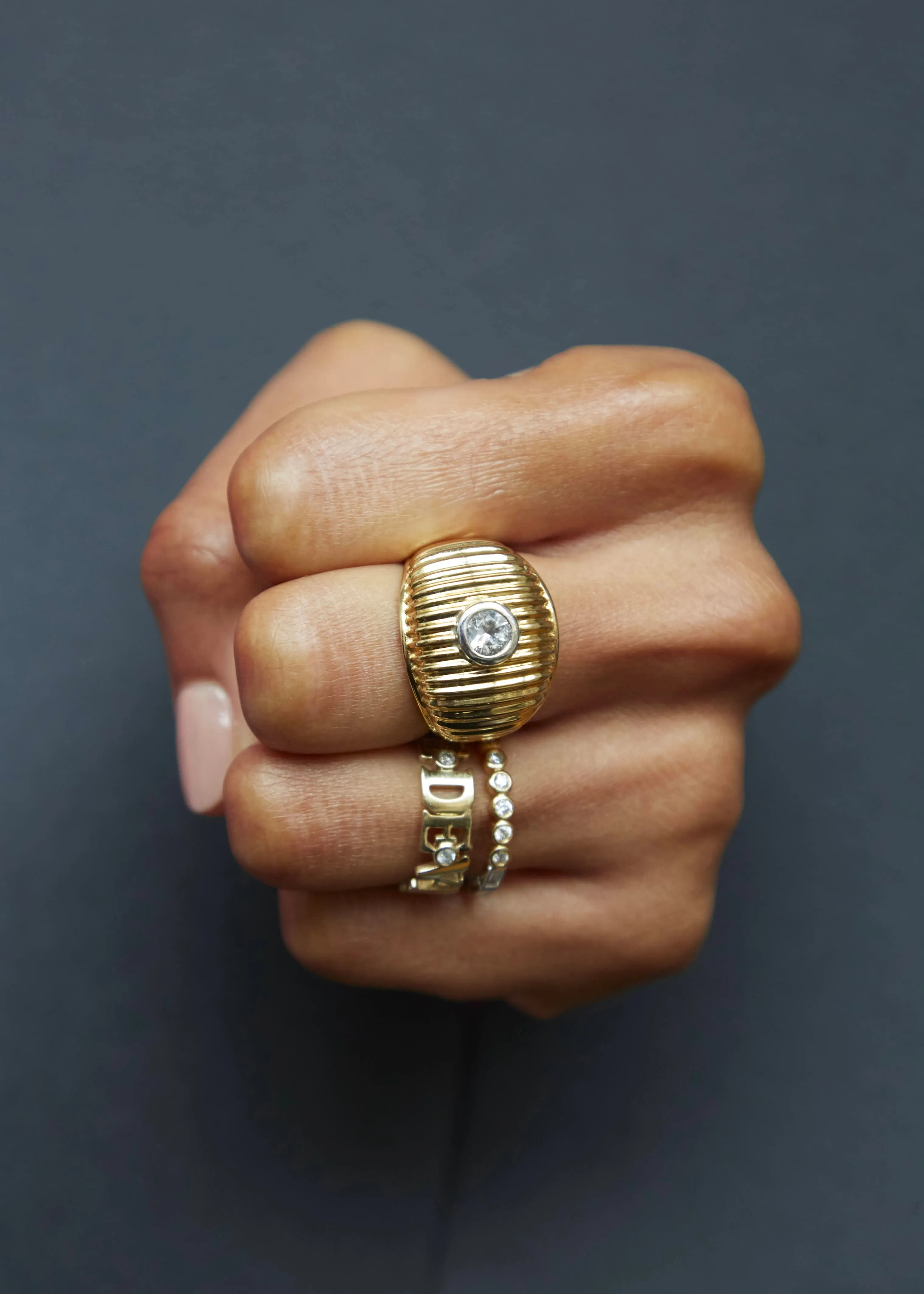 BAGUE MAXI BERLINGOT OJ