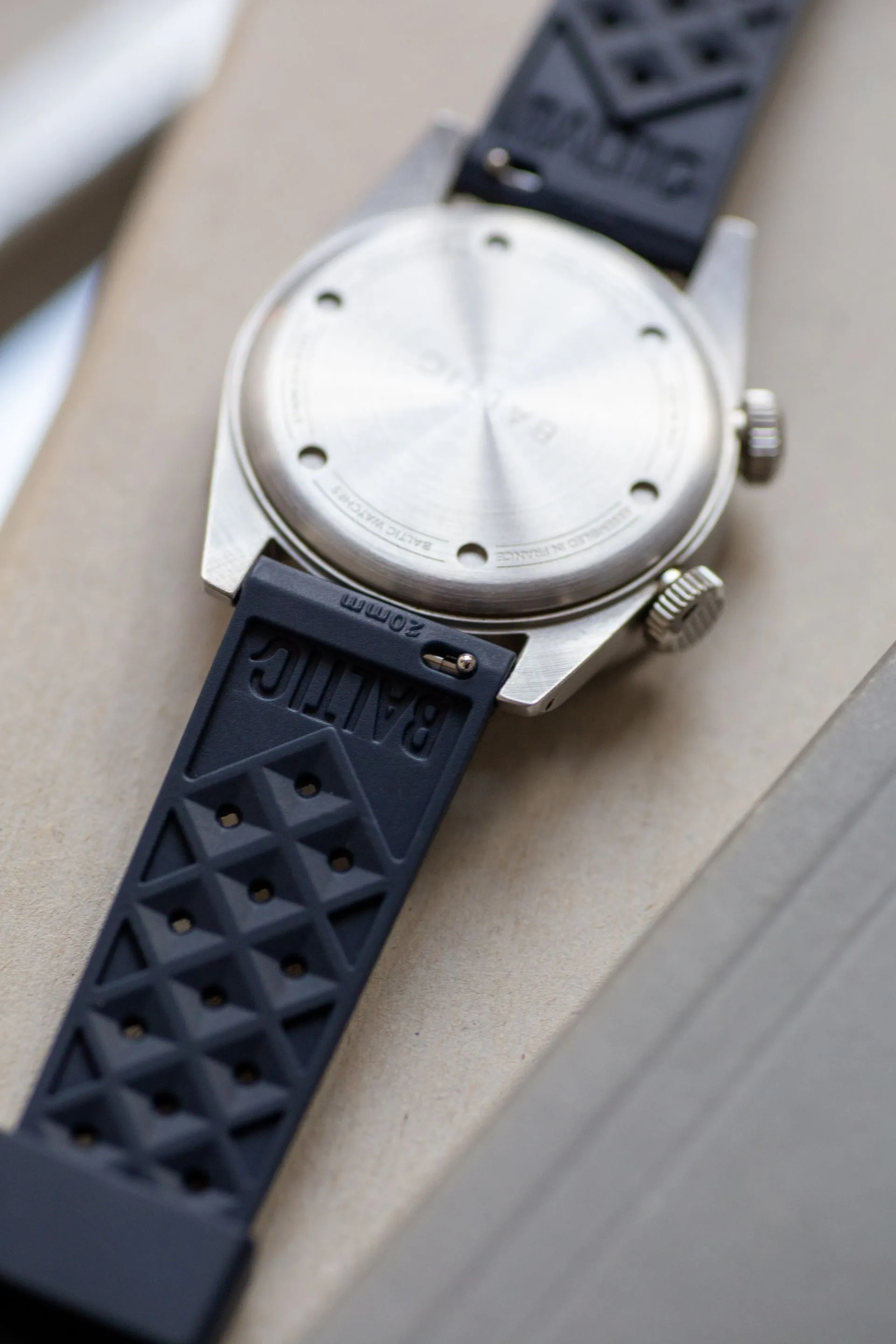 Baltic Rubber Strap - Tropic Blue
