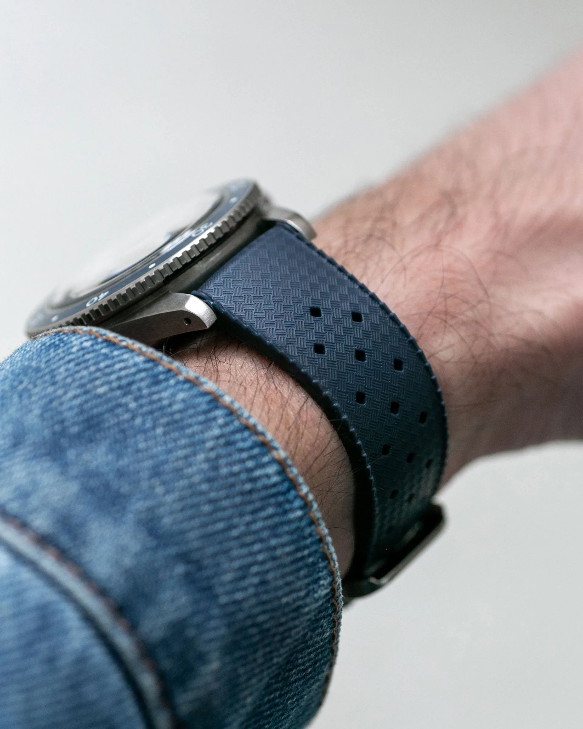 Baltic Rubber Strap - Tropic Blue