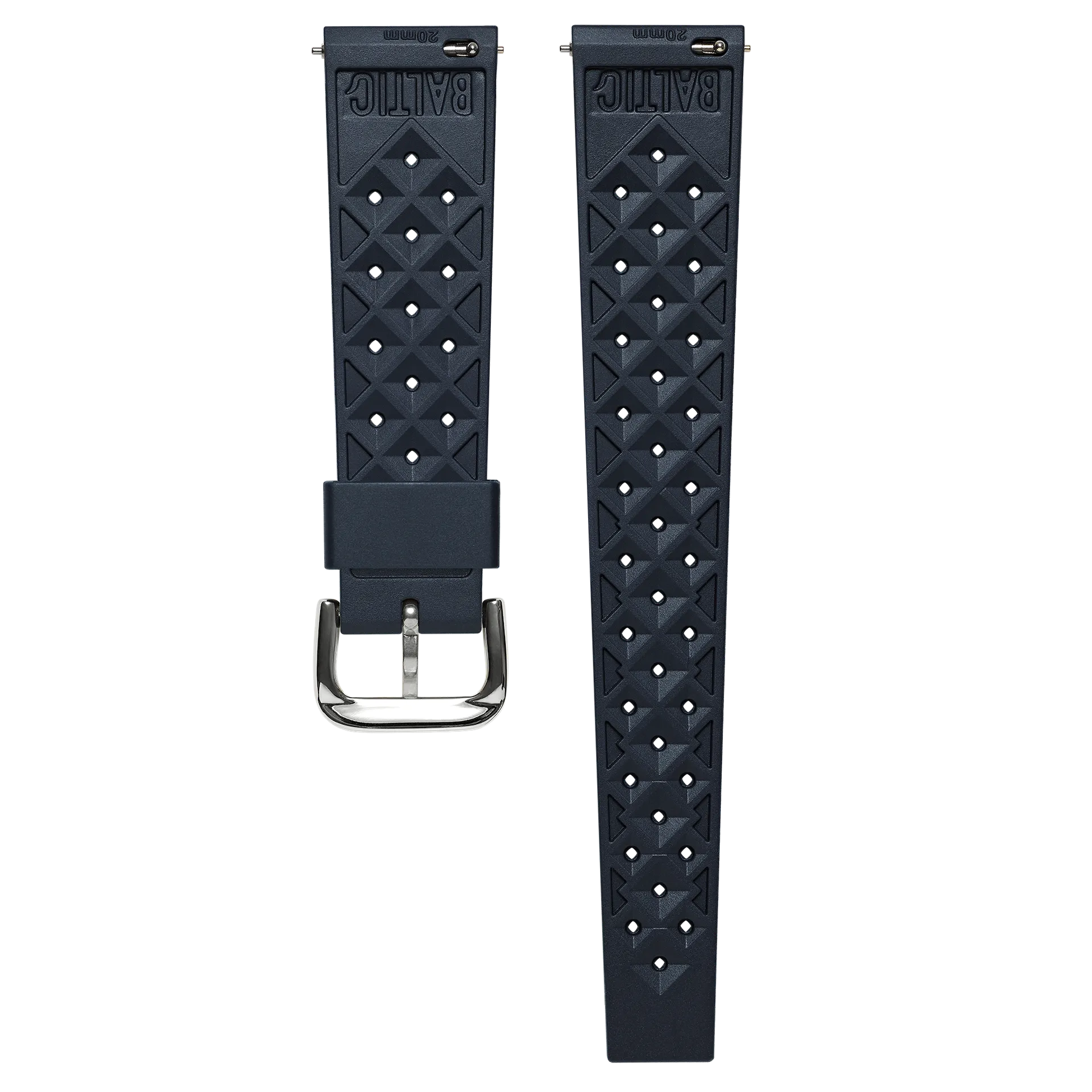 Baltic Rubber Strap - Tropic Blue