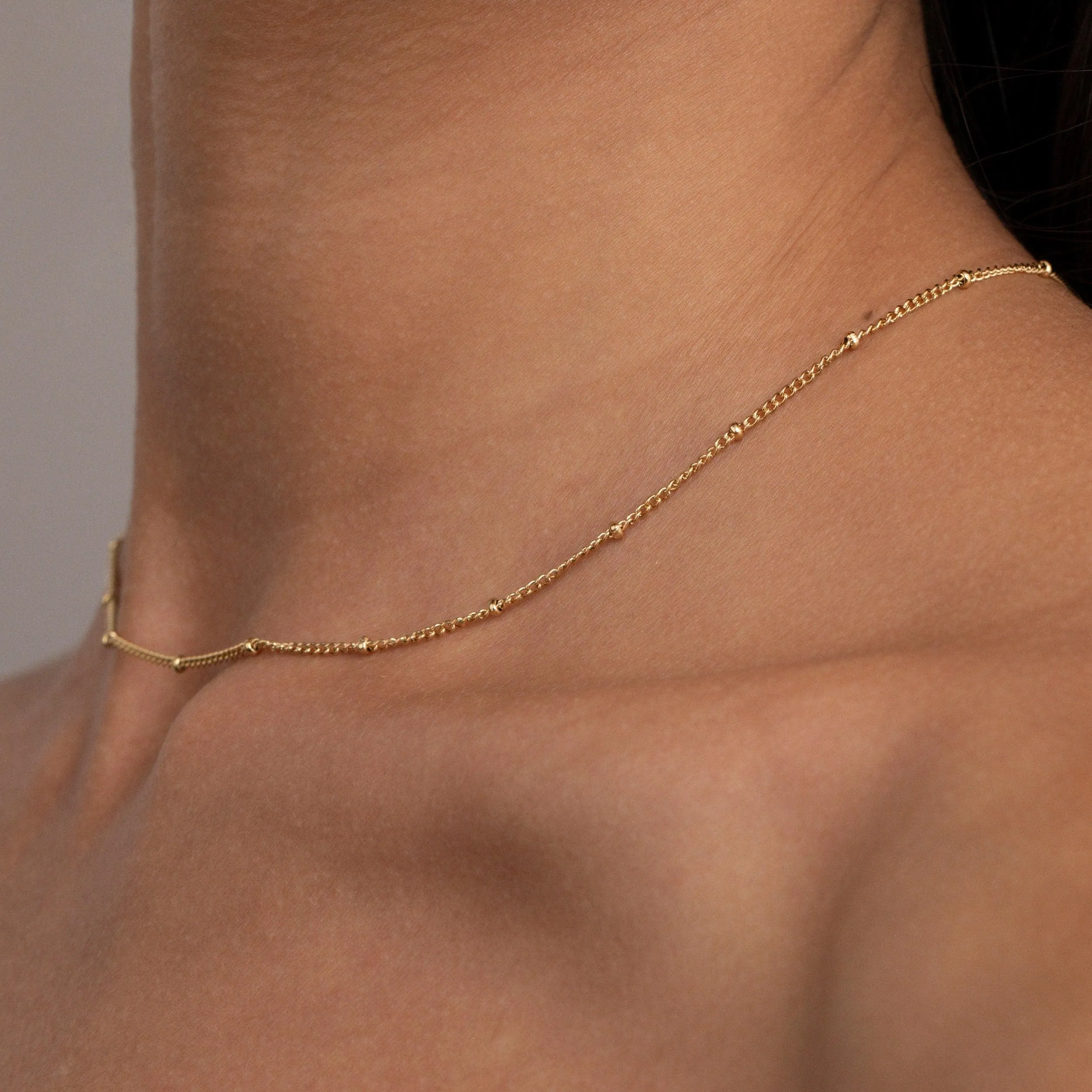 Beaded Satellite Necklace