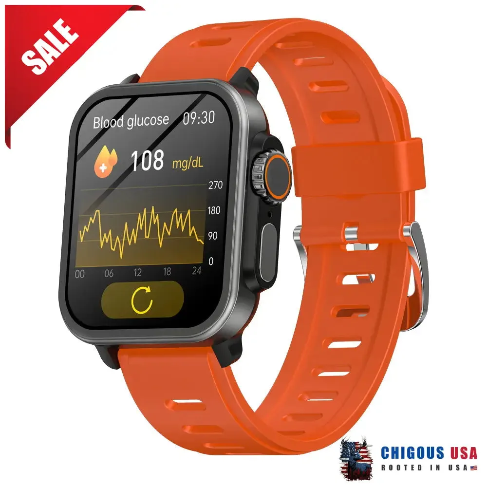 BEARSCOME VEE Bluetooth Call ECG/EKG Blood Oxygen Sleep Monitoring Music SmartWatch