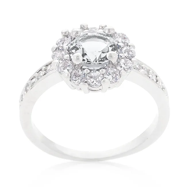 Belle 6mm CZ Cocktail Ring | 0.84ct | 2ct