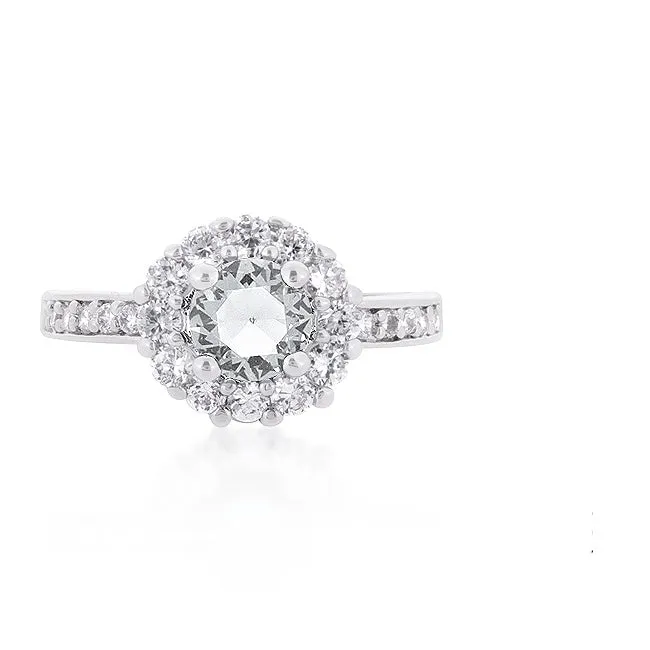 Belle 6mm CZ Cocktail Ring | 0.84ct | 2ct