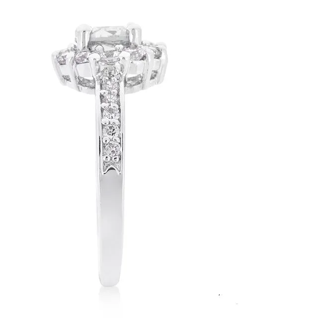 Belle 6mm CZ Cocktail Ring | 0.84ct | 2ct