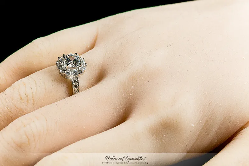 Belle 6mm CZ Cocktail Ring | 0.84ct | 2ct