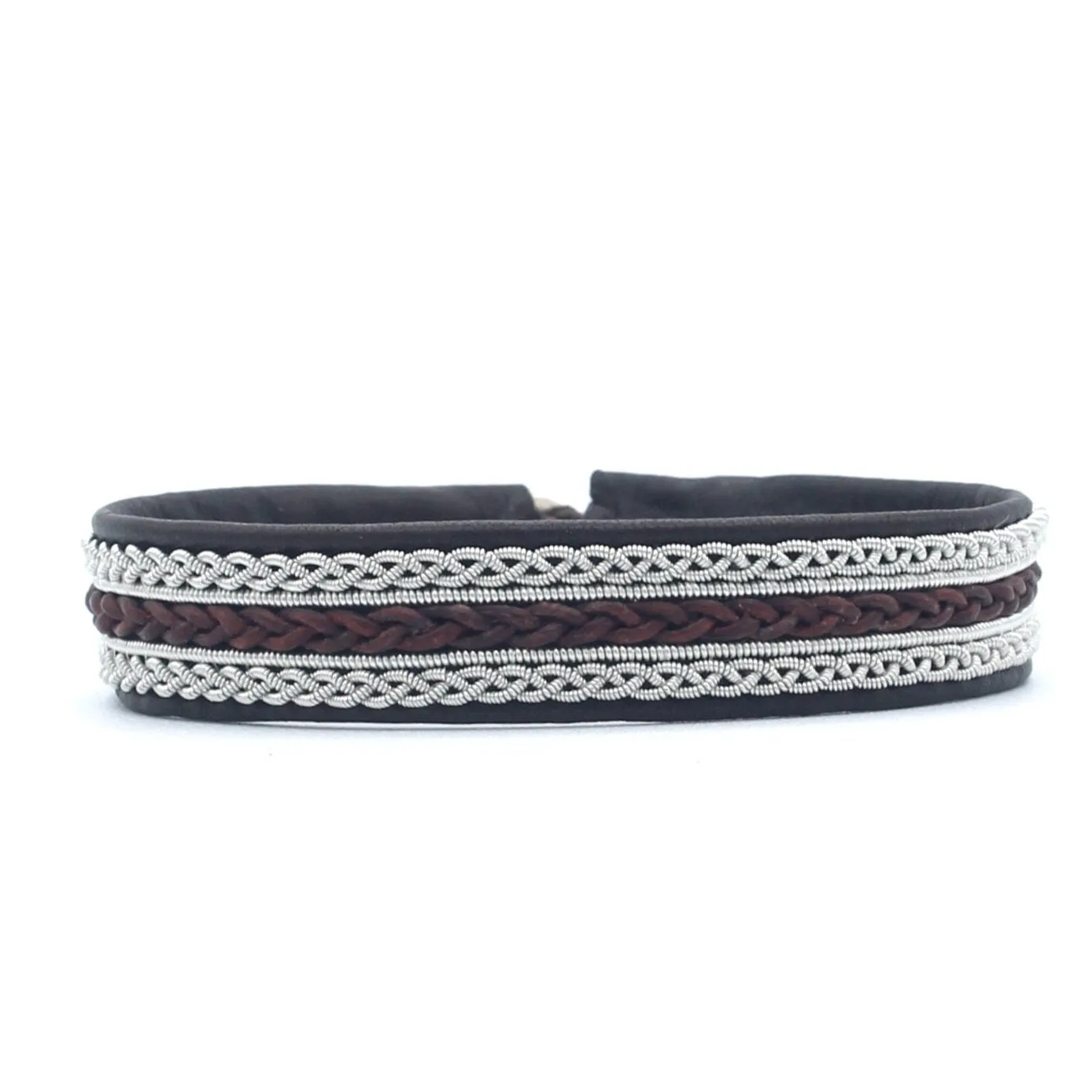 Bend in Dark Brown 7 1/2"