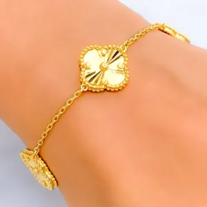 Bespoke Dressy 21k Gold Bracelet