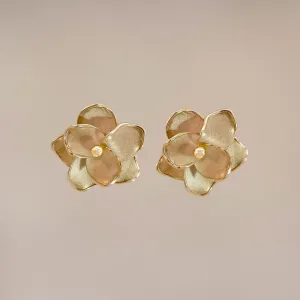 Big Floral Earrings