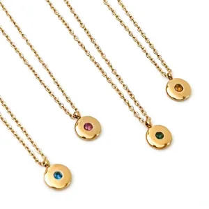 Birthstone Necklace || Choose Month