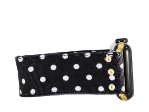 Black & White Baby Dot Apple Watch Band