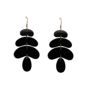 Black Onyx Small Totem Earrings