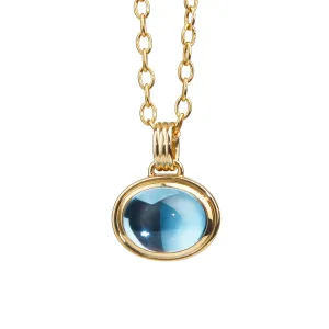 Blue Topaz Candy Necklace