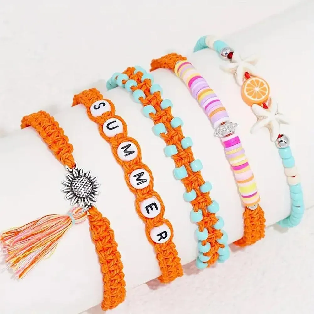 Boho Beach Bracelet - 5 Piece Set