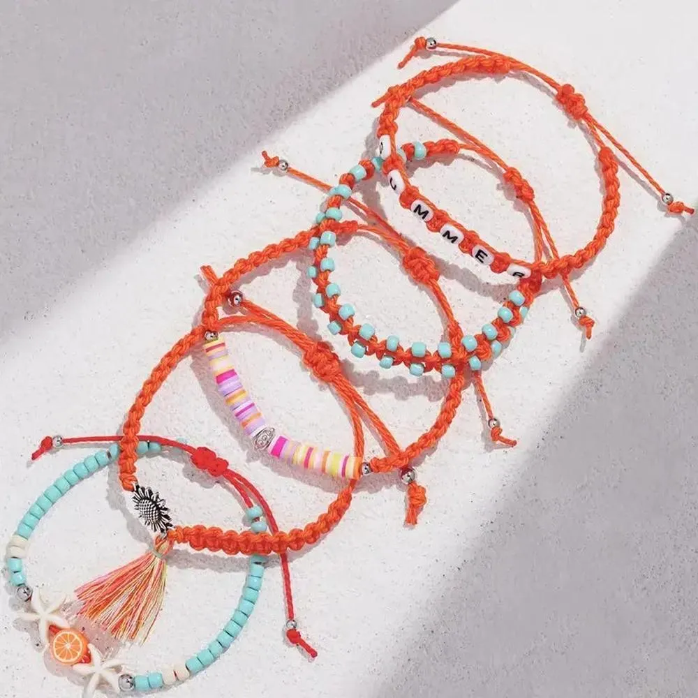 Boho Beach Bracelet - 5 Piece Set