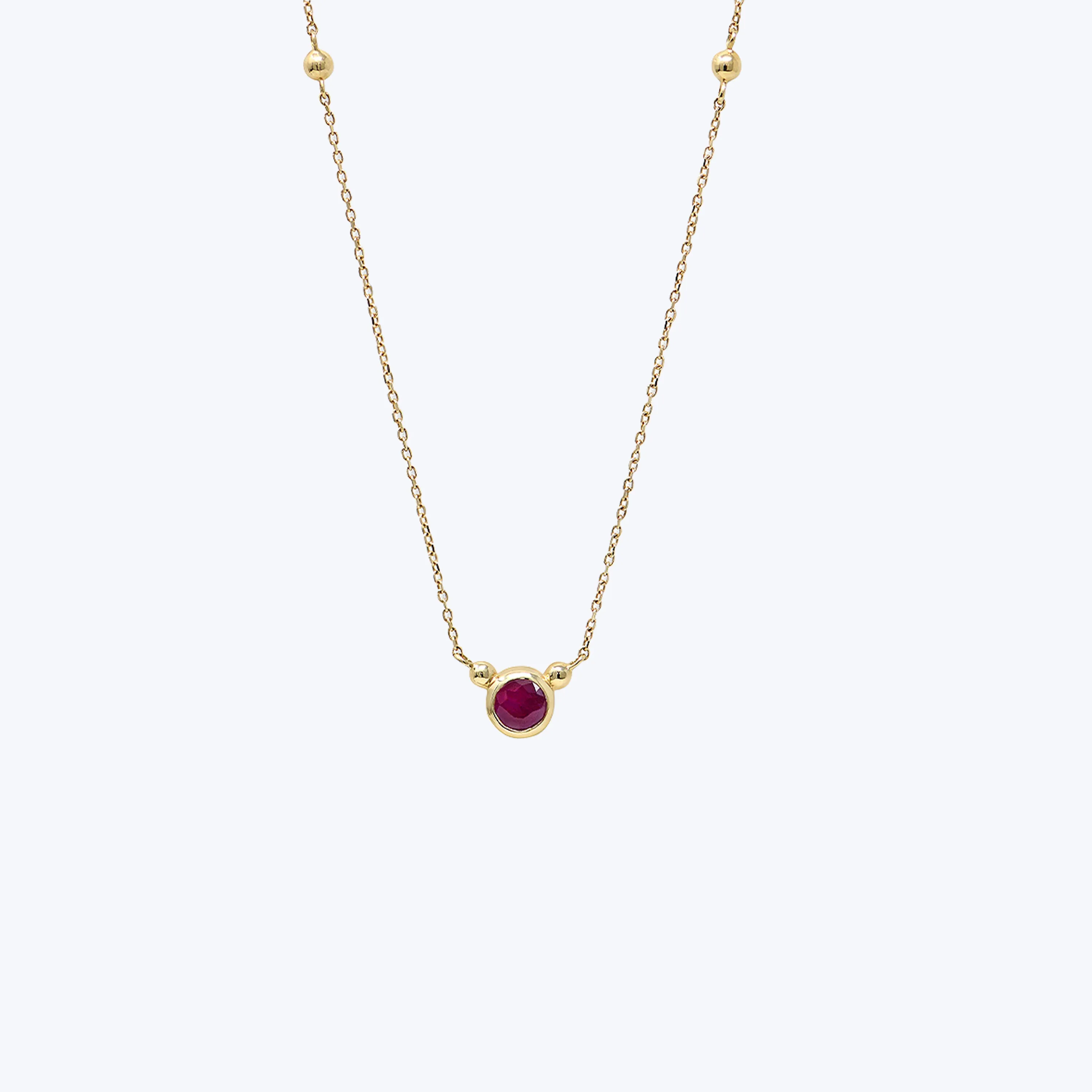 Bonheur Birthstone Necklace
